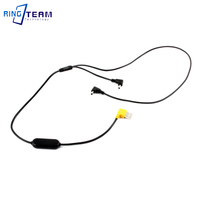 Kabel Konektor Kipas Pendingin DC 5V 3 Kecepatan yang Dapat Disesuaikan, Pakaian Pendingin Udara Luar Ruangan, Kabel Daya untuk Berbagai Kipas Pendingin