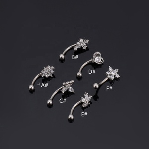 Anneau de Cartilage en acier inoxydable, bijoux de <span class=keywords><strong>Piercing</strong></span>, 16G, Rook Daith, boucles d'oreilles <span class=keywords><strong>Tragus</strong></span> - Product Image 2