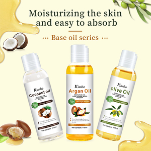 Kanho dừa 118ml thiết yếu tự nhiên hữu cơ Argan Olive Jojoba Rosehip nho hạt bơ hạnh nhân ép lạnh cơ sở tàu sân bay dầu - Product Image 5