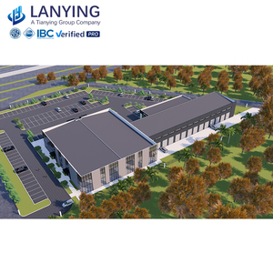 工業用プレハブ鉄骨構造ワークショップ工場倉庫デザインショールームCE証明書 - Product Image 1