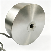 Lève-charge magnétique électronique P12060 12V 24V CC, bobine électromagnétique de 120 mm de diamètre, force de 400 kg, solénoïdes pour plaque d'acier