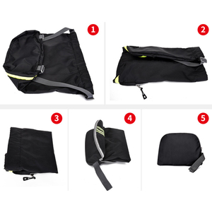 Oem Oxford túi không thấm nước Dây Kéo Túi ánh sáng bagpack thể thao giản dị Ba lô tùy chỉnh thăng hoa Nylon dây kéo Ba lô - Product Image 5