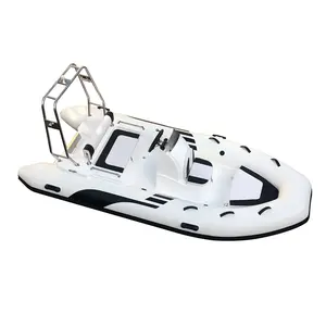 Groothandel RIB390 Pvc/Orca/Hypalon Opblaasbare Boot Glasvezel Boten Voor Vissen