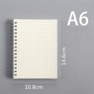 Quaderno B5 con <span class=keywords><strong>copertina</strong></span> in <span class=keywords><strong>plastica</strong></span> a buon mercato all'ingrosso quaderno con <span class=keywords><strong>copertina</strong></span> impermeabile trasparente quaderno per studenti della scuola - Product Image 3