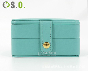 Custom Logo PU Leather jewelry <b>box</b> <b>Ring</b> <b>Box</b> Earring Bracelet Luxury Jewelry <b>Box</b> Packaging - Product Image 5