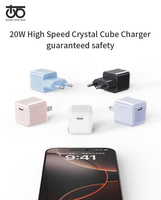 Chargeur de téléphone rapide GaN coloré USB-C 20W 30W 33W 45W 65W Super Cool pour iPhone 15 16 17 Pro Max