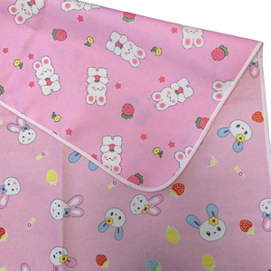 Tapis à <span class=keywords><strong>langer</strong></span> pour bébé réutilisables, écologiques, respirants, réversibles, en velours de cristal Minky, imperméables, personnalisés et bon marché - Product Image 4