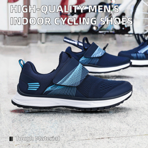 <span class=keywords><strong>Zapatillas</strong></span> de carreras giratorias profesionales personalizables de alta calidad para <span class=keywords><strong>hombre</strong></span>, forro de malla de carbono para ciclismo en interiores, stock listo para SPD - Product Image 2