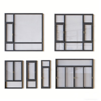 Sistema de Ventanas Abatibles de Aluminio a Medida con Puertas, Ventanas de Piso a Techo, Insonorizadas, con Alta Transmitancia de Luz