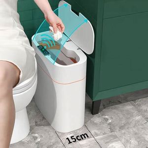 Poubelle Intelligente Automatique 16L pour Usage Domestique, Écologique, Intérieur/Extérieur, avec Couvercle Électrique Léger - Product Image 3