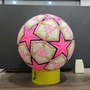 Balón de Fútbol de PU Cosido a Máquina, Tamaño 5, con Logotipo Personalizado, Balón de Entrenamiento Económico para Uso en Interiores y Exteriores - Product Image 6