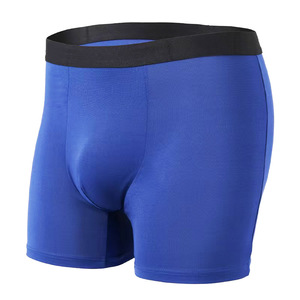 Bán buôn Mens đồ lót Polyester Chất liệu giá thấp người đàn ông 5 inch Chân Võ Sĩ chấp nhận tùy biến thể thao người đàn ông Võ Sĩ - Product Image 3