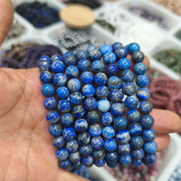 Bracelet en perles de cristal de quartz naturel transparent de 8 mm, fait main, bijoux en pierres précieuses pour la méditation, le yoga et l'énergie spirituelle