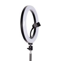 Anneaux lumineux LED RGB circulaires de photographie de 10 pouces à 16 couleurs, dimmables, 2022, éclairage de 360 degrés avec trépied