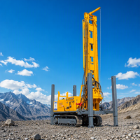 Nouvelle plateforme de forage populaire sur chenilles diesel pour puits profonds et puits d'eau, tout-terrain, 200m 300m
