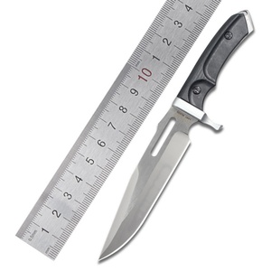 Cuchillo de Acero Inoxidable Personalizado RAM BO MK8 con Clip de Cinturón Ajustable Portátil, Grado DIY, Compatible con OEM, para Camping - Product Image 1