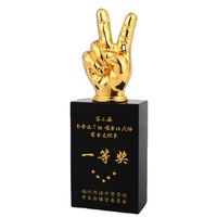 Vente chaude trophée en cristal coupe prix plaqué or et noir trophée en cristal prix personnalisé personnalisé trophée en cristal vierge tasse