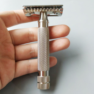 <span class=keywords><strong>Rasoir</strong></span> pour homme Dishi avec tête <span class=keywords><strong>de</strong></span> <span class=keywords><strong>rasoir</strong></span> en alliage <span class=keywords><strong>de</strong></span> zinc, une plaque <span class=keywords><strong>de</strong></span> rasage solide et une lame <span class=keywords><strong>de</strong></span> rasage latérale - Product Image 5