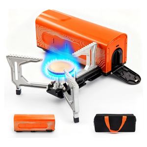 موقد غاز محمول صغير للتخييم في الهواء الطلق والاستخدام في حالات الطوارئ والمشي لمسافات طويلة والشواء - Product Image 1