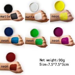 รับผลิตสีเพ้นท์หน้าและผิวกายแบบกำหนดเอง 90 กรัม ปลอดสารพิษ ระดับมืออาชีพ สูตรน้ำ เป็นมิตรกับสิ่งแวดล้อม สำหรับคอสเพลย์ เด็ก ฮาโลวีน หลากหลายโอกาส - Product Image 5