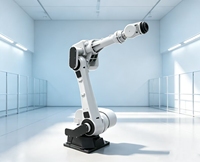 Robot industriel 6 axes ZDGT10024, charge utile de 100 kg, portée de 2440 mm, précision de ±0,1 mm pour la manutention lourde