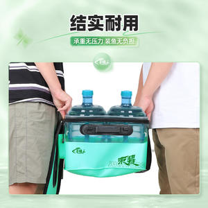 Cubo de Pesca Plegable Transparente JUOWANG, Engrosado, Multiusos, para Uso en Exteriores, con Asa Superior, Unisex - Product Image 2