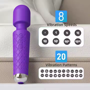 Vendita calda di giocattoli del sesso della <span class=keywords><strong>donna</strong></span> 8-velocità 20-frequenza Mini bastone silenzioso bacchetta vibratore vibratore giocattoli del sesso delle donne vibratore <span class=keywords><strong>Dildo</strong></span> - Product Image 2