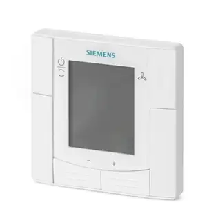 siemens RDF300.02 Flush-mount room thermostat for rectangular conduit box for 2-/4-pipe fan coils 100%origina have in stock