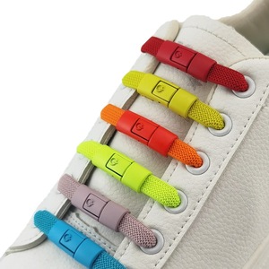 Lacci per Scarpe Senza Nodi da <span class=keywords><strong>8mm</strong></span> con Chiusura a Pressione, Lacci Elastici Senza Nodi per Sneaker, per Bambini e Adulti, 100cm - Product Image 5
