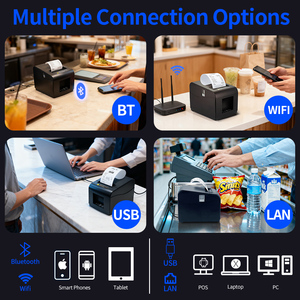 GTCODESTAR 廉价桌面热敏打印机 USB 移动打印机 80 毫米 POS 热敏收据打印机 - Product Image 2