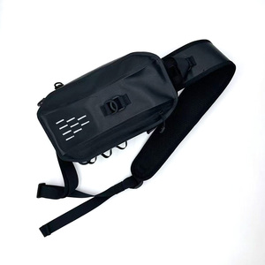 Sac banane bandoulière personnalisé en cuir TPU imperméable, sac de pêche à la mouche, sac à dos submersible de haute qualité pour boîte à pêche - Product Image 3