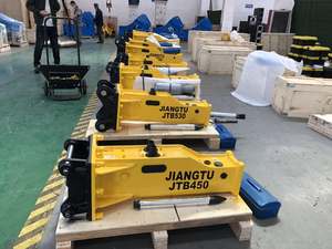 مربع إسكات الهيدروليكية كوريا روك مطرقة ثاقبة لـ حفارة CAT 320DL - Product Image 5