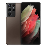 Teléfono Móvil Original Desbloqueado Reacondicionado de Fábrica para Samsung S21 Ultra G998 5G