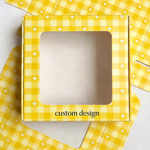 Caja de Embalaje de Papel con Ventana de Diseño Gratuito, Solución de Embalaje Plegable Personalizada para Cosméticos, Caja de Regalo, Cajas de Embalaje de Papel para Juguetes - Product Image 4