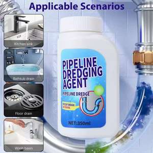 Agent de débouchage de canalisation de cuisine <span class=keywords><strong>et</strong></span> de salle de bain écologique puissant de haute qualité Déboucheur de drain de lavabo supérieur 80%+ d'ingrédients actifs pour les tuyaux - Product Image 5