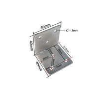 Support en forme de L renforcé angle fer table et chaise angle fer angle code cloison fixe support meubles renforcés