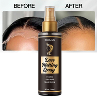 Spray adhésif invisible pour perruques, fixe les bords de dentelle sans les faire bouger, effet fondant