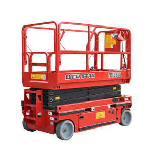 แพลตฟอร์มยกกรรไกรบำรุงรักษาต่ำยางยางแข็งเพื่อลดการหยุดทำงาน - Product Image 3