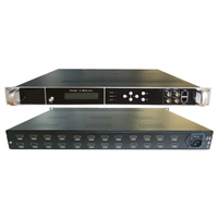 Modulateur RF 4 canaux en promotion : entrée vers sortie IP/RF/ASI, codage vers modulateur