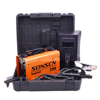 Nouvelle mini soudeuse à arc MMA à inverseur IGBT à moteur CC 6,6 kW, efficacité 85 %, courant d'arc 0-250 A, cycle de service 60 %