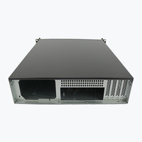 Casing Server Industri Rakmount 19 inci 2U Harga Stok Pabrik, Mendukung Motherboard ATX, Kedalaman 450mm