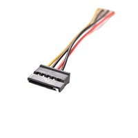 Molex-Cable de alimentación de 4P a SATA, conector Serial de 15 pines
