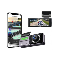 Hesida 4K 1080P double objectif 3.16 pouces voiture Dvr caméra avant et arrière Dash Cam avec WIFI écran tactile IPS enregistreur vidéo miroir de voiture
