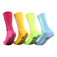 Calcetines Deportivos de Diseño Personalizado para Niños, Jóvenes y Hombres, con Estampado de Fútbol, Antideslizantes, Tejidos, Transpirables, con Puño en la Parte Inferior para Otoño