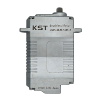 Servomoteur numérique sans balais à engrenages métalliques KST HS25-30-M-5545, couple de 80 kg, résolution 0,2 ms, moteur coulissant pour système de contrôle de robot jouet