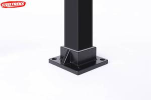 Outils de quincaillerie, nouveau support de planche pour poteau de clôture carré de 2,5 pouces et garde-corps de terrasse, aluminium robuste, noir ou autres outils - Product Image 4