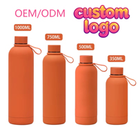 Botol Air Olahraga Gym Warna Logo Kustom Baru, Dapat Digunakan Kembali, Terbuat dari Baja Anti Karat, Vacuum Flask, Termos, Isolasi Termal, Ramah Lingkungan
