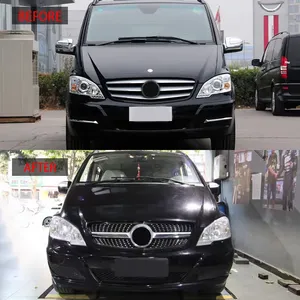 ตะแกรงครอบกระจังหน้า สำหรับ W639 Viano/Vito ปี 2011 2012 2013 2014 ชุดแต่ง - Product Image 5