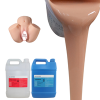 Silicone liquide RTV2 Platinum injectable de qualité alimentaire pour la fabrication de vagins en silicone