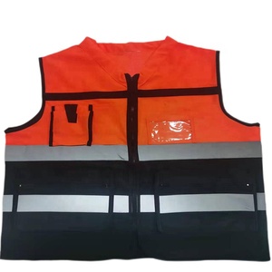 Chaleco Reflector de poliéster de alta visibilidad, uniforme de Seguridad para construcción, Chaleco - Product Image 5